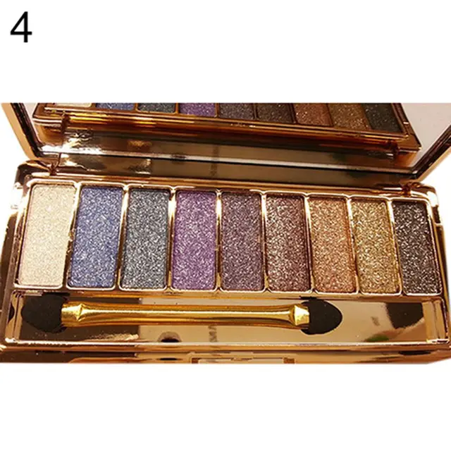 Palette Maquillage d'ombres à paupières, 9 couleurs, mode