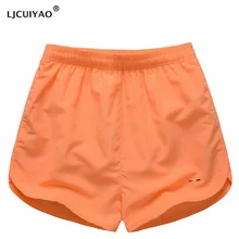LJCUIYAO мужские шорты для фитнеса бодибилдинга, мужские повседневные спортивные быстросохнущие спортивные шорты с дышащей сеткой для бега, пляжные шорты