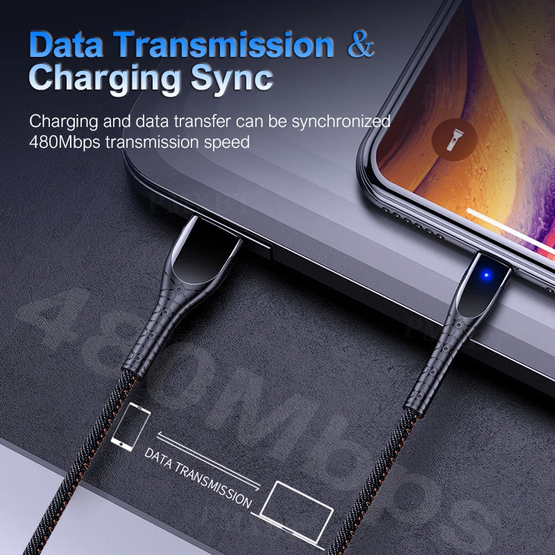 USB кабель для зарядки 5 А Type C Huawei P30/P40/Samsung S20/S9|Кабели мобильных телефонов| |