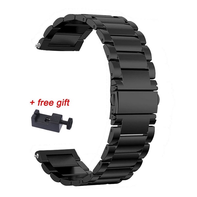 Steel Strap For Samsung Galaxy Watch 4 classic 42mm/Active 2 44mm 40mm/Watch3 45mm 41mm Metal Band Watchband Bracelet