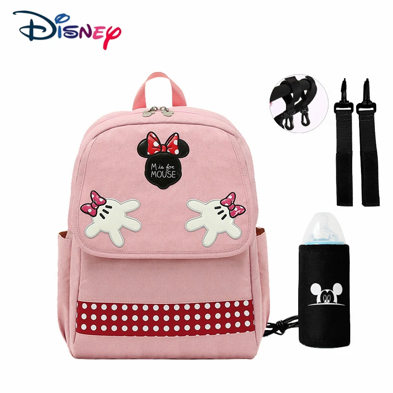 Новые сумки для подгузников Disney Mommy двойной изоляционный рюкзак с usb нагревателем