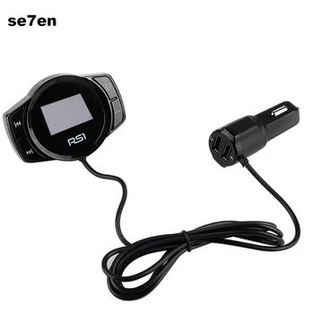 

Bluetooth Car Kit FM Transmitter Wireless Car AUX Modulator Car Mp3 Player Handsfree Dual USB Car Charger
