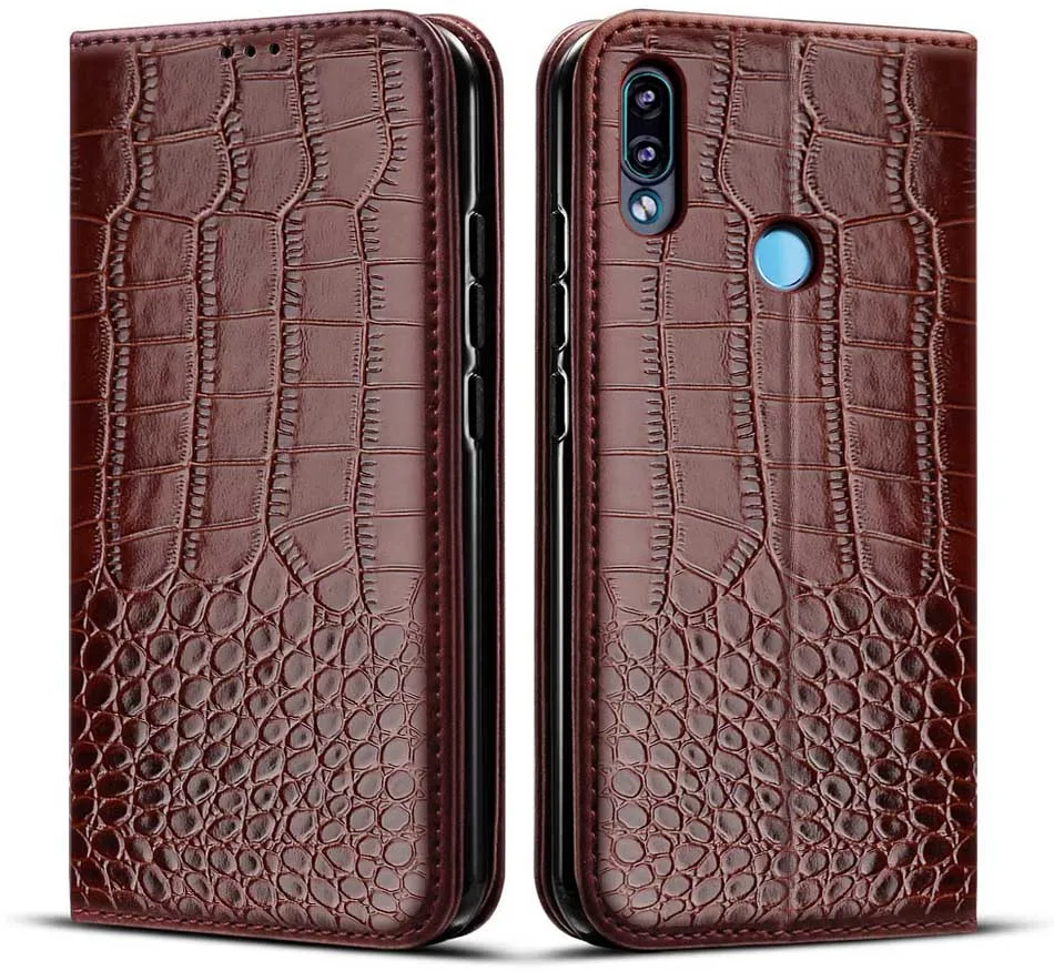 xiaomi leather case handle Case for Xiaomi Redmi Note 7 Case flip Crocodile texture Leather Wallet Card Holder Book case for Redmi Note 7 cover xiaomi leather case case Cases For Xiaomi