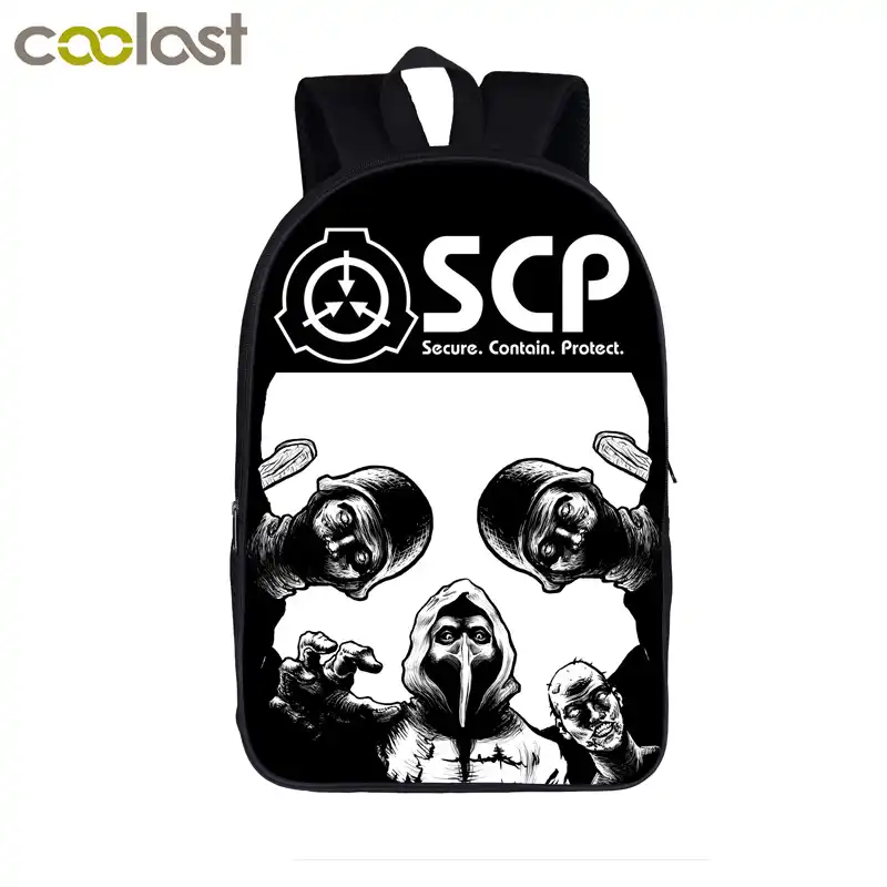 Scp Special Containment Procedures Foundation Backpack For Teenager Scp 049 Women Men Casual Bag Children School Bags Backpack Backpacks Aliexpress