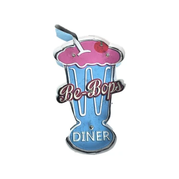 

Small Fresh LED Lamp Creative Wall Decoration Pendant Tea Shop Cafe Bar Shop Wall Decorations Wall Decoration