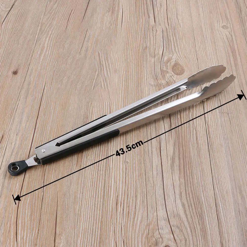 Food Clip BBQ Tongs Stainless Steel Kitchen Tools Multifunction Grill Tools stainless steel
