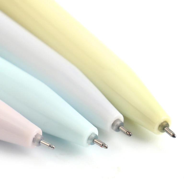 4 шт./лот милая мультяшная Выдвижная гелевая чернильная ручка креативная черная