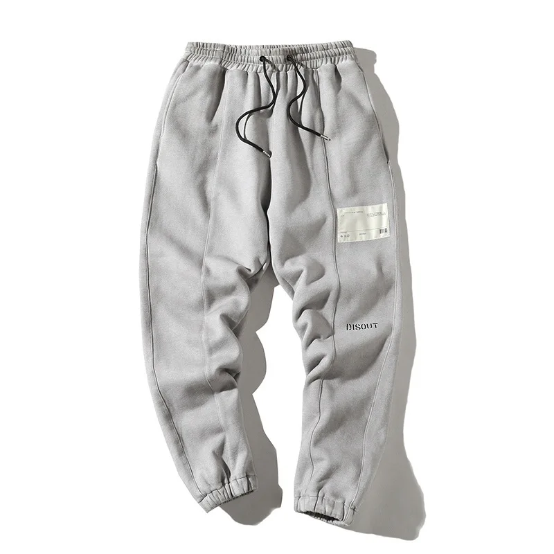 

Northern Boundary Men'S Wear Shu 2019 Winter New Style Cool Labeling Closing Foot MEN'S Casual Pants