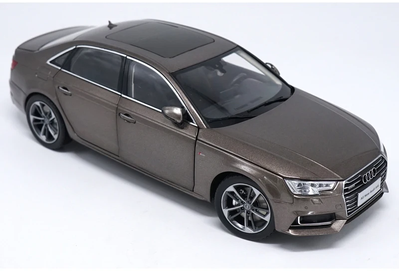 Original Authorized Authentic 1:18 Audi A4L 2017 Diecast ModelAlloy Toy Car Miniature for christmas/Birthday gift collection | Игрушки и