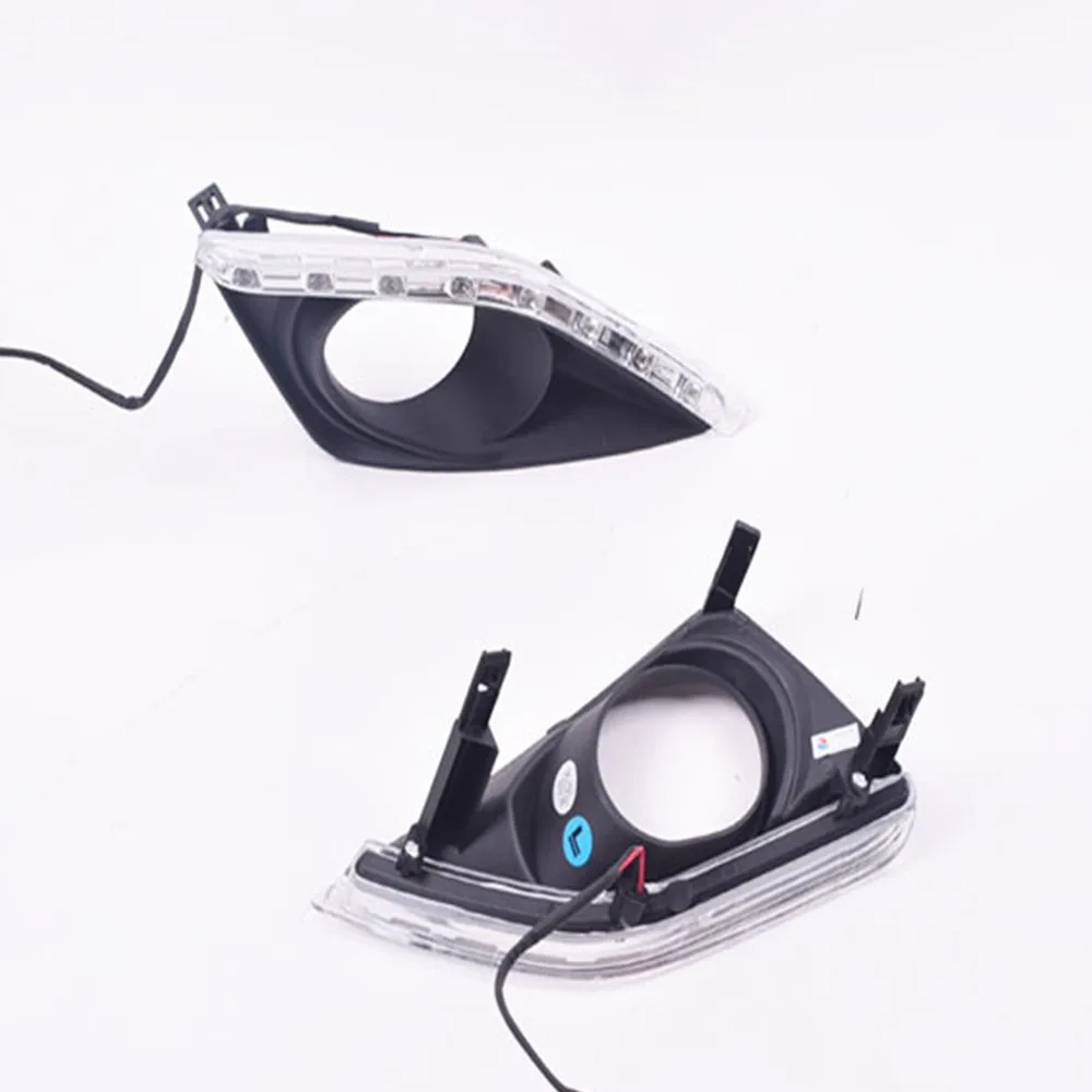  ECAHAYAKU LED Daytime Running Light DRL For Toyota Corolla 2006-2009 Car Accessories Waterproof ABS - 4000434606331