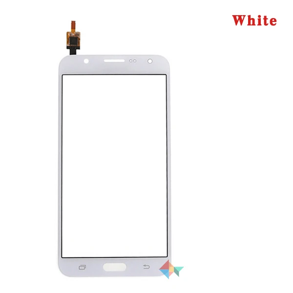 Высокое качество 5," для samsung Galaxy J7 J700F J700M J700H J700 сенсорный экран дигитайзер передняя стеклянная линза сенсорная панель+ инструмент - Цвет: White No Tool