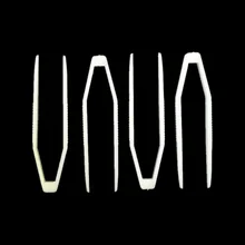 В настоящее время водопроводные бусины аксессуары белый Пинцет u-образный пластиковый зажим скрытые очки DIY игрушки Аксессуары