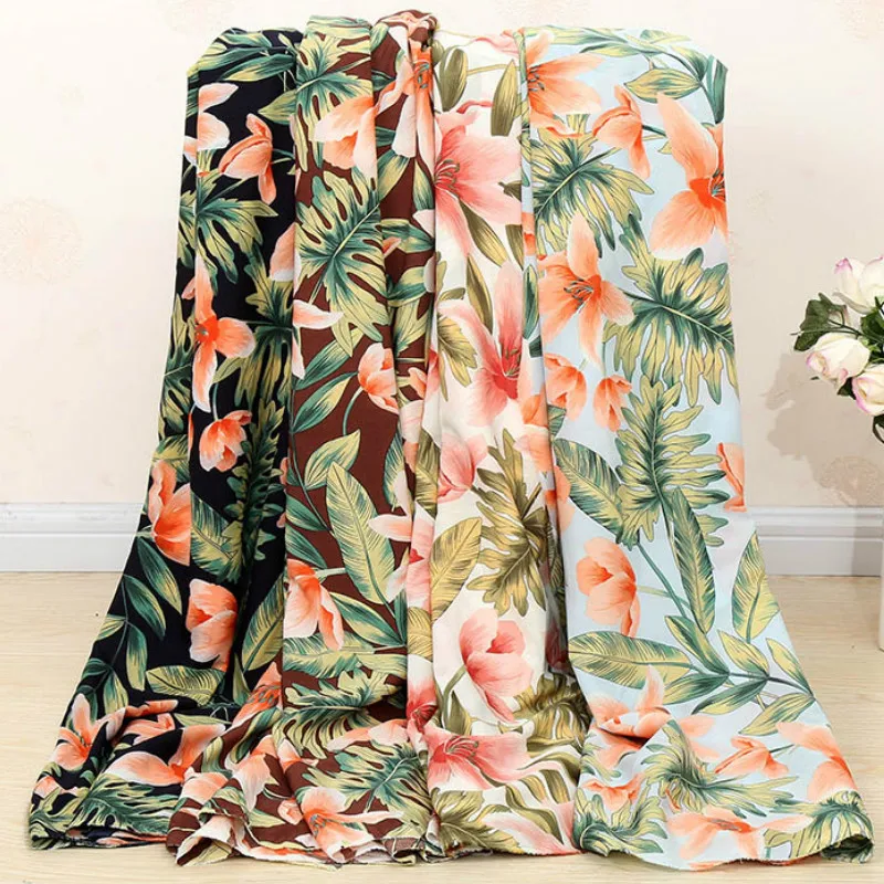 Новое платье тканевый креп De Chine шифон модная подкладка Косплей пошив швейной ткани ткань из полиэстера с принтом