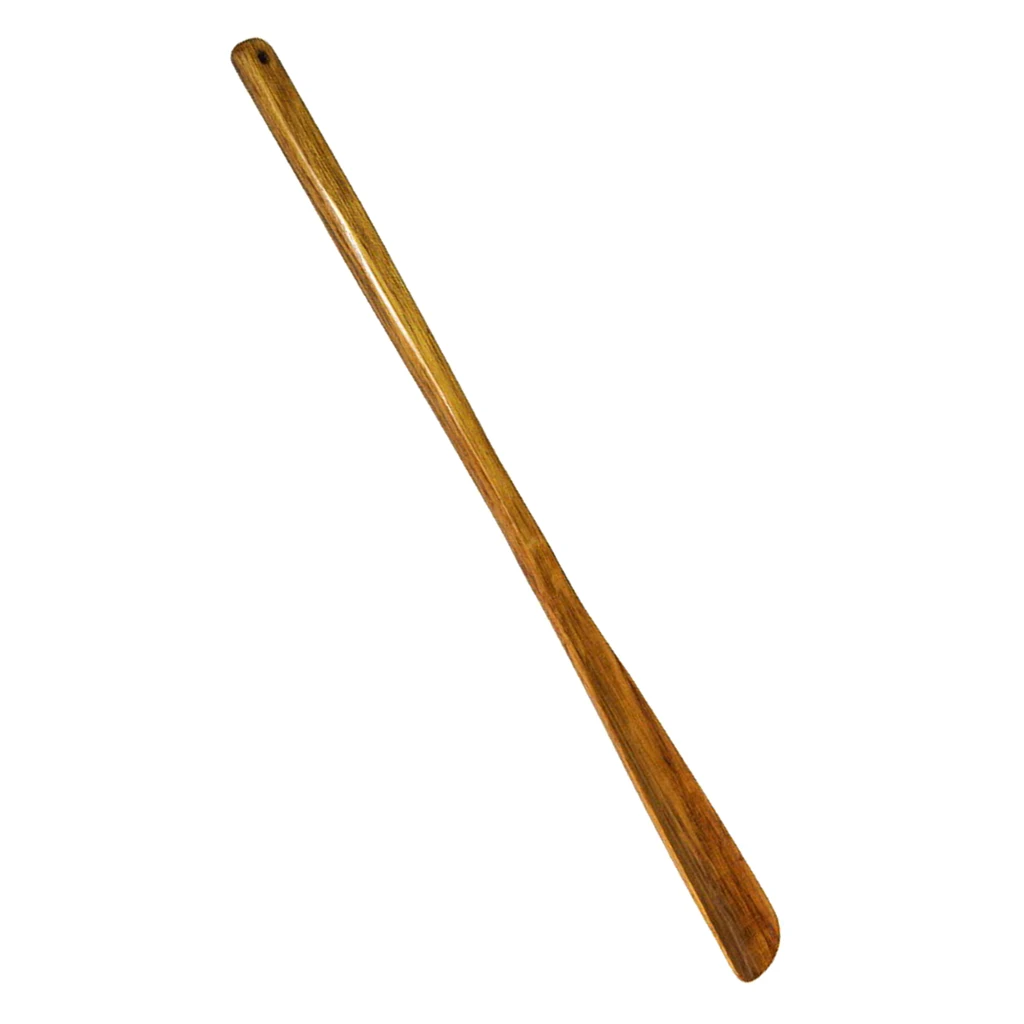 

55cm Professional Wood Women Kids Seniors Shoe Horn Shoe Lifter Long Wooden Craft Wenge Shoe Care Repair Home Tools