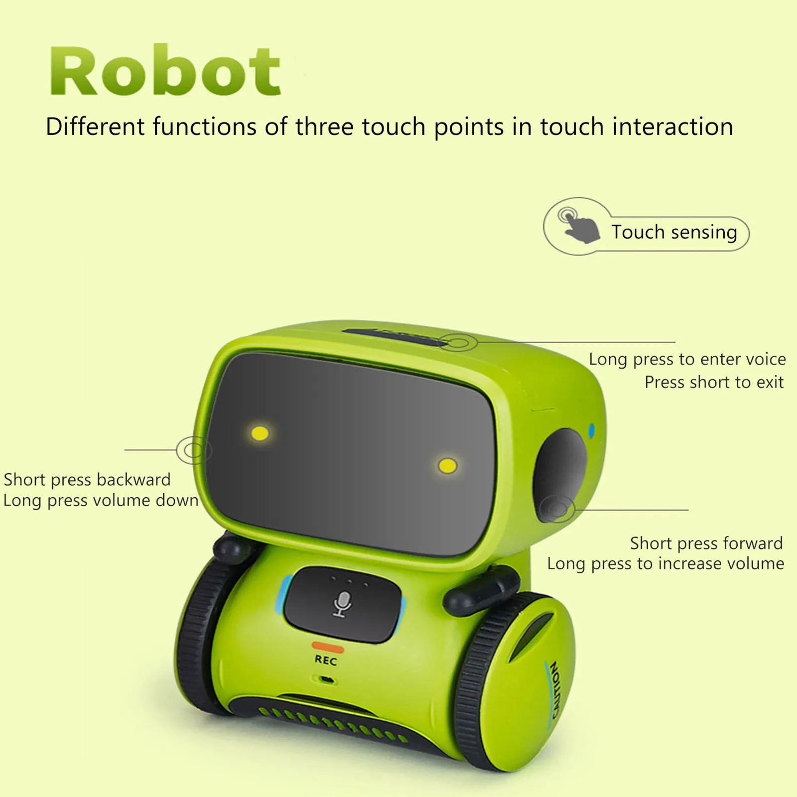 Newest Type Smart Robots Dance Voice Command 3 Languages Versions Touch Control Toys Interactive Robot Toy Gift for Children for robot dance toys,robot toy,remote control robot toy