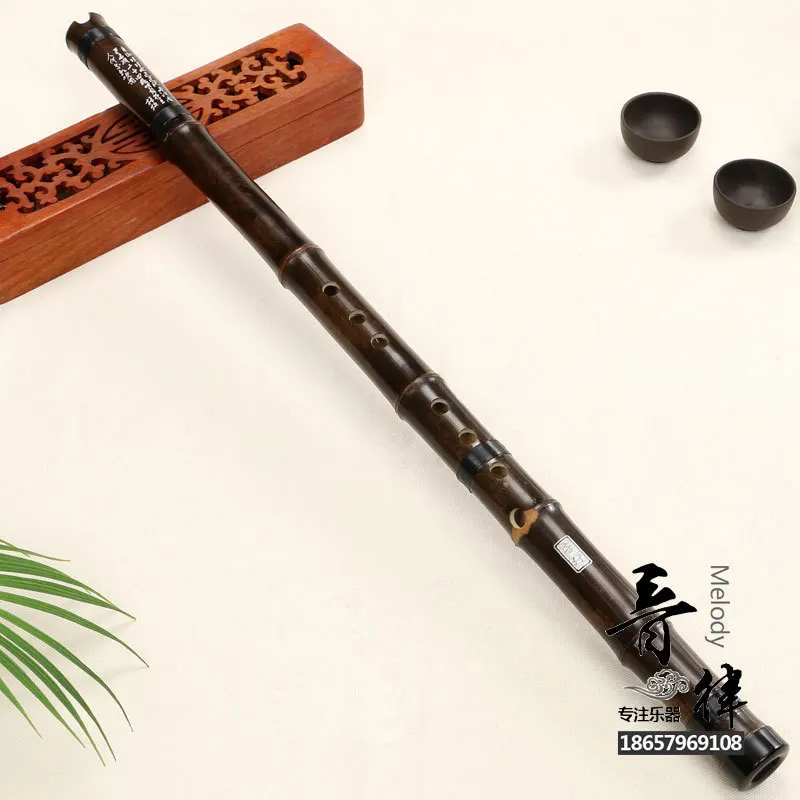 Черная бамбуковая китайская бамбуковая флейта с Секцией duan xiao вертикальный удар для взрослых 8 отверстий для начинающих народных духовых инструментов для игры в мяч