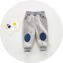 Детская одежда; коллекция года; Сезон Зима; стиль для мужчин и женщин; Детские модные однотонные брюки в Корейском стиле