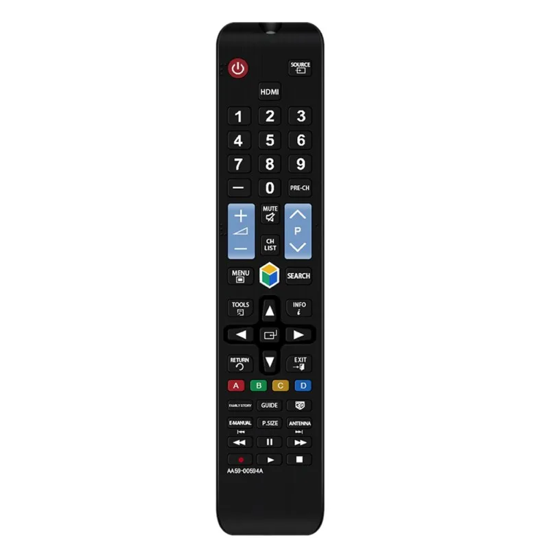 

Smart and lightweight universal remote control for Samsung AA59-00619A AA59-00622A AA59-00603A AA59-00579A variety TV compatible