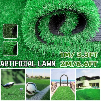 

Artificial Grass Turf Carpet Artificial Grass Outdoor Rug Synthetic Fake Faux Grass Garden Lawn Landscape Plant Decoration