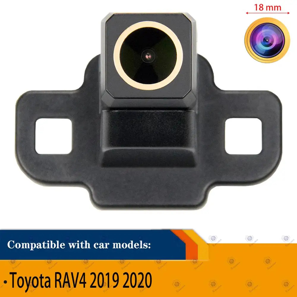 Для Toyota RAV4 2019 2020 камера заднего вида ночного видения HD 1280*720P Золотая