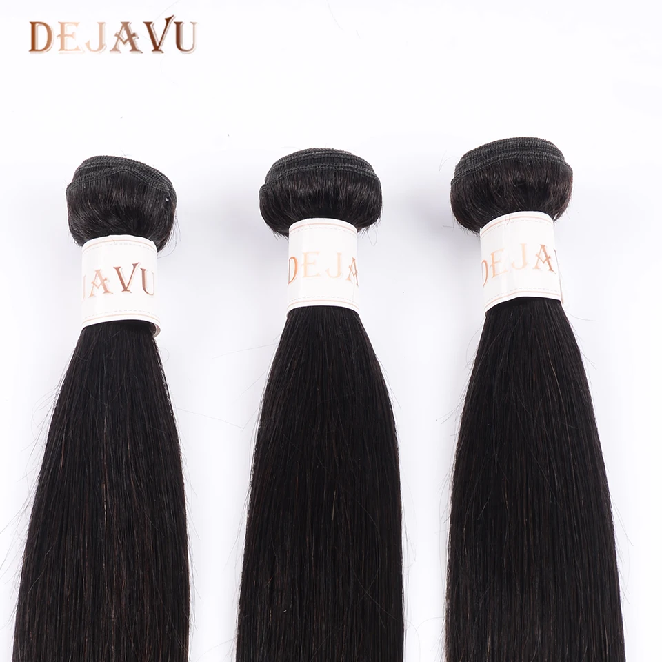 Dejavu, бразильские волнистые пряди, 1 пучок, прямые волосы, не Реми, волосы, пряди, высокое соотношение, натуральный цвет, человеческие волосы, пряди