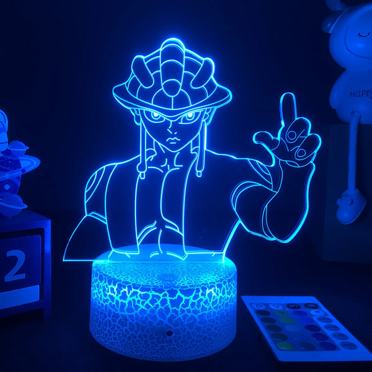 night table lamps Anime Hunter X Hunter 3D LED Nightlight Ant King Meruem Figure for Bedroom Decor Bedside Lamp Birthday Gift HxH Dropshipping night light for bedroom