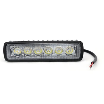 

1*18W 6 LEDs Light Bar Daytime Spot Work Driving Car Truck SUV Fog Offroad Lamp