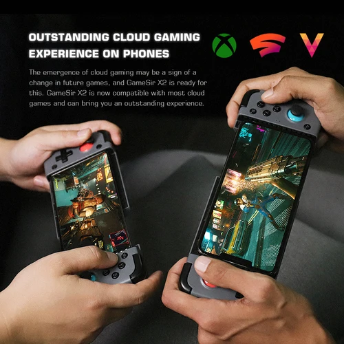 GameSir-X2 휴대폰 게임 패드 게임 컨트롤러, 조이스틱, 클라우드 게임 용, Xbox 게임 패스, STADIA xCloud GeForce Now Luna Rainway 5