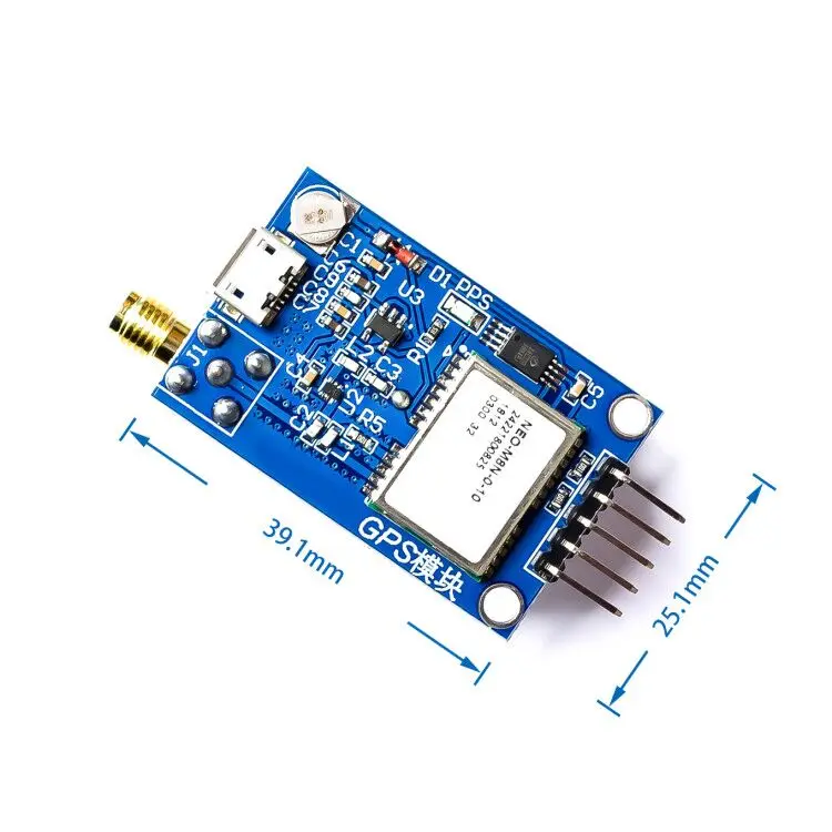 GPS модуль micro USB NEO 6M 7M 8M спутникового позиционирования 51 однокристальный для Arduino