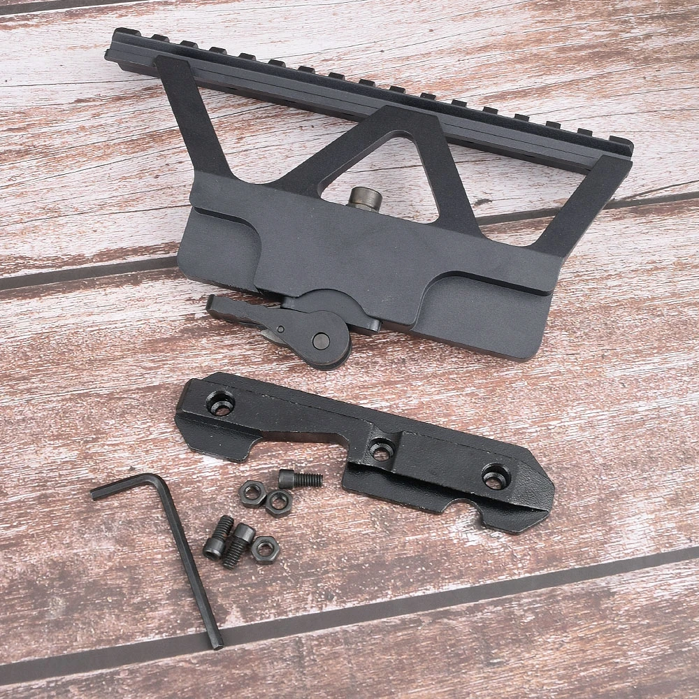 Тактическое CNC быстрое отсоединение AK боковая направляющая красная точка