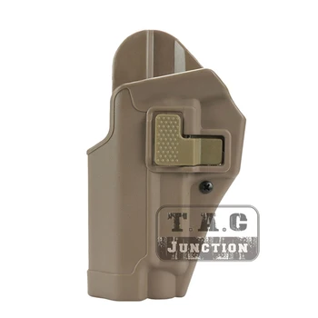 

Tactical Serpa CQC Concealment Pisto Holster Fits Left Hand Quick Release Slot Duty Belt Loop w/ Jacket For Sig Sauer P226 P22