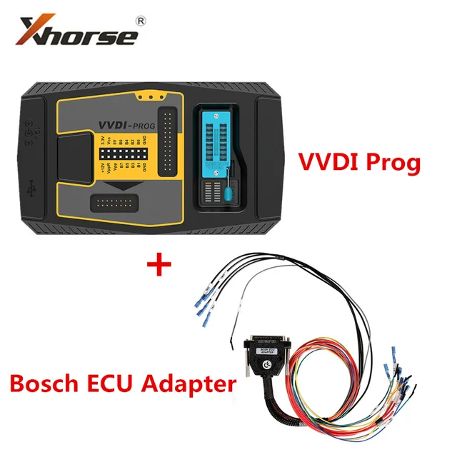Xhorse Vvdi Prog Programmeur Ecu Programmeur Met Bosch Ecu Adapter Lezen Ecu N20 N55 B38 Is Voor Bmw Zonder Opening