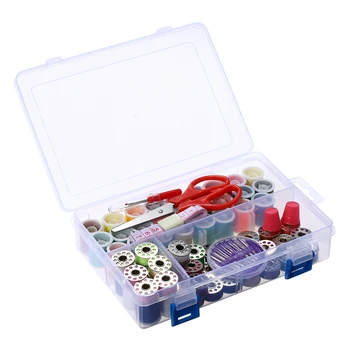 

New Manual Sewing Accessories Supplies Kit Measuring Tape Sewing Needles Storage Case for Machine Sewing Multiple Necessary Tool