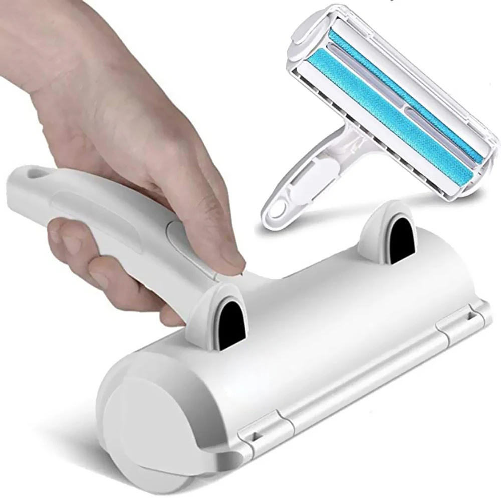 Pet Hair Remover Roller Lint Sticking Roller Removing Dog Cat Hair From