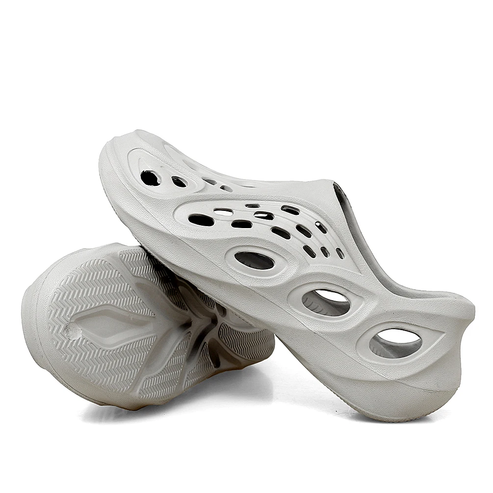 Unisex Home Sandals 2021 Summer Indoor Floor Non-slip Clogs Couple Family Women Men Hotel Bathroom Garden Sandal Mules White