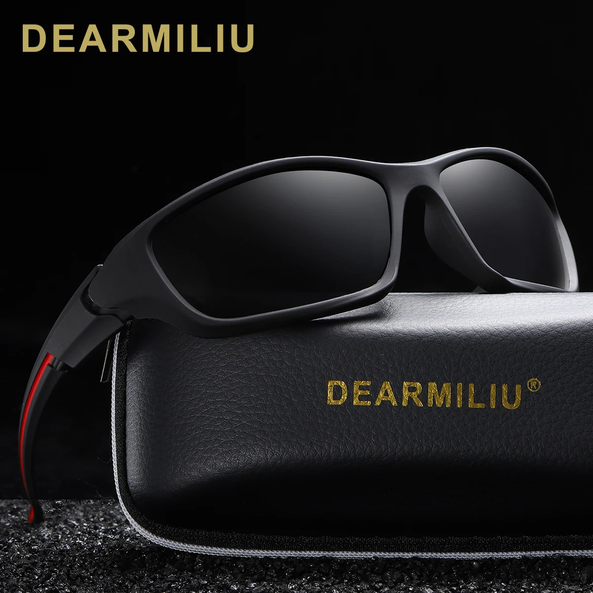 

Солнцезащитные очки DEARMILIU Мужские поляризационные, модные роскошные брендовые дизайнерские винтажные солнечные очки для вождения, темные очки UV400
