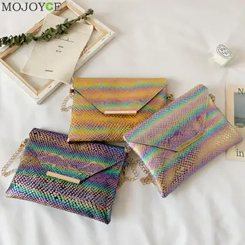 

Snake Print Crossbody PurseFor Women 2020 Female Silver Bag PU Leather Small Handbag Fashion Ladies Vintage Purse