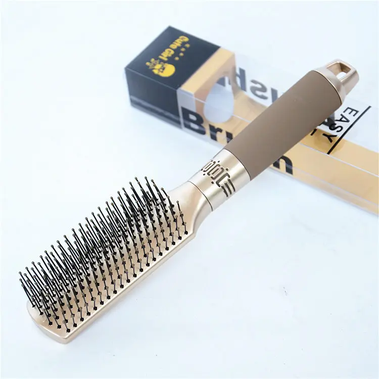 

Yiwu Boutique the Department Store Wholesale Beauty Hairdressing Comb Curly Hair Modeling Comb Square Head Tablet Comb Individua