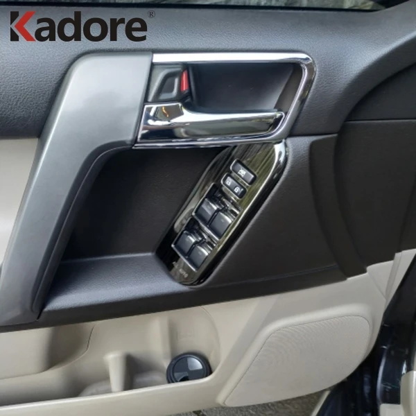 Для Toyota Land Cruiser Prado J150 2010 2020 автомобильный Стайлинг АБС пластик хромированные