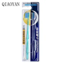 2 шт./компл. взрослых Ортодонтическая щеточка Зубная щётка сложную ситуацию мягкие щетинки в виде головы для брекетов, что обеспечивает глубокое очищение кожи Стоматологическое отбеливание зубов Уход за полостью рта