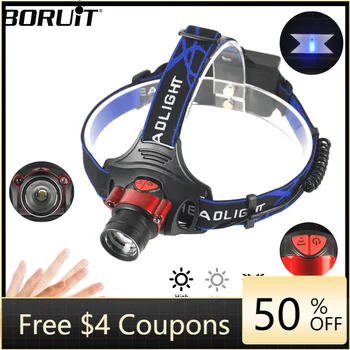 1000LM XML-T6 LED Headlamp Body Motion Sensor Flashlight Zoom 3-Mode Headlight Camping Hunting Head Torch 18650 Battery
1000LM XML-T6 LED Headlamp Body Motion Sensor Flashlight Zoom 3-Mode Headlight Camping Hunting Head Torch 18650 Battery