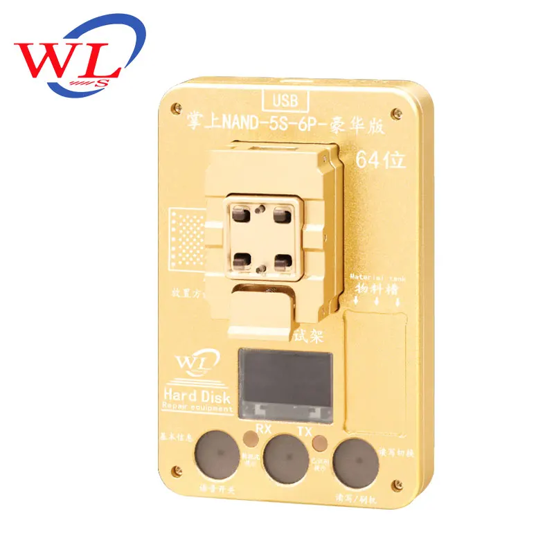  Programador WL PCIE NAND para el modelo de aplicación iPhone 5S 6 6Plus HDD Número de serie SN prog