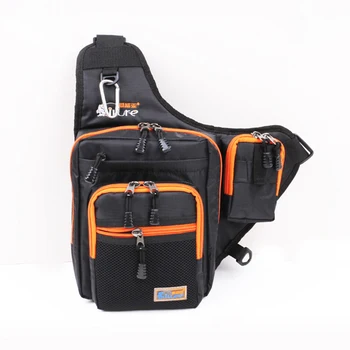 

Adjustable Fishing Bag Shoulder strap Waist Compartments Supply Universal