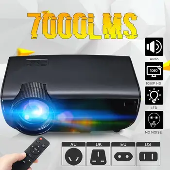 

3D HD Projector 7000 Lumens Proyector For Home Cinema Video Beamer