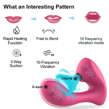 Sucking Vibrator For Women Clit Sucker Clitoris Powerful Vacuum Stimulator Dildo Vibrators Sex Toys Erotic Goods For Adults 18 2