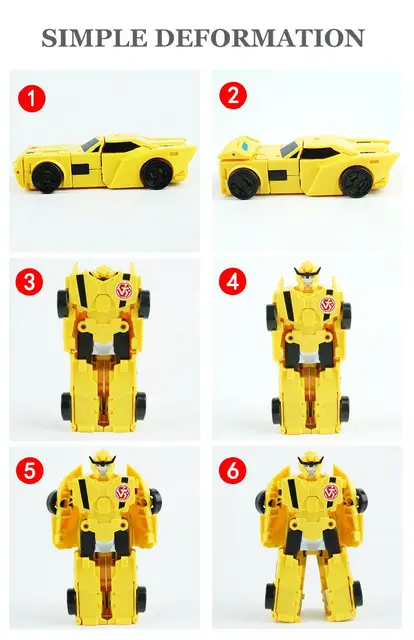 4 In 1 Anime Transformation Robot Toys For Kids Action Figure Aircraft Tank Dinosaur Car Deformation Model Children Boy Toy Gift 2