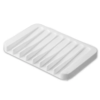 

6PCS Soap Dish Shower Waterfall Soap Tray Soap Saver Soap Rack Drainer