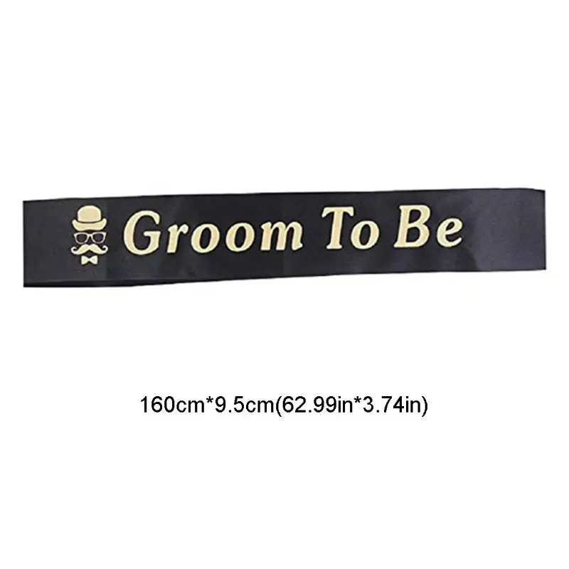 Надпись "Groom to Be"/девичник невесты с поясом вечерние украшения для девичника