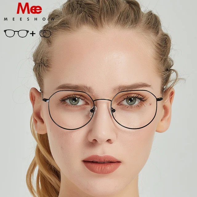 Flaunt Semi-Rimless Women's Anti-Blue Light Glasses –