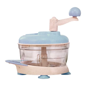 

Powerful Fruit Vegetable Chopper Nuts Mincer Onion Garlic Pepper Blender Food Processor with Removable Blade Durable Fr